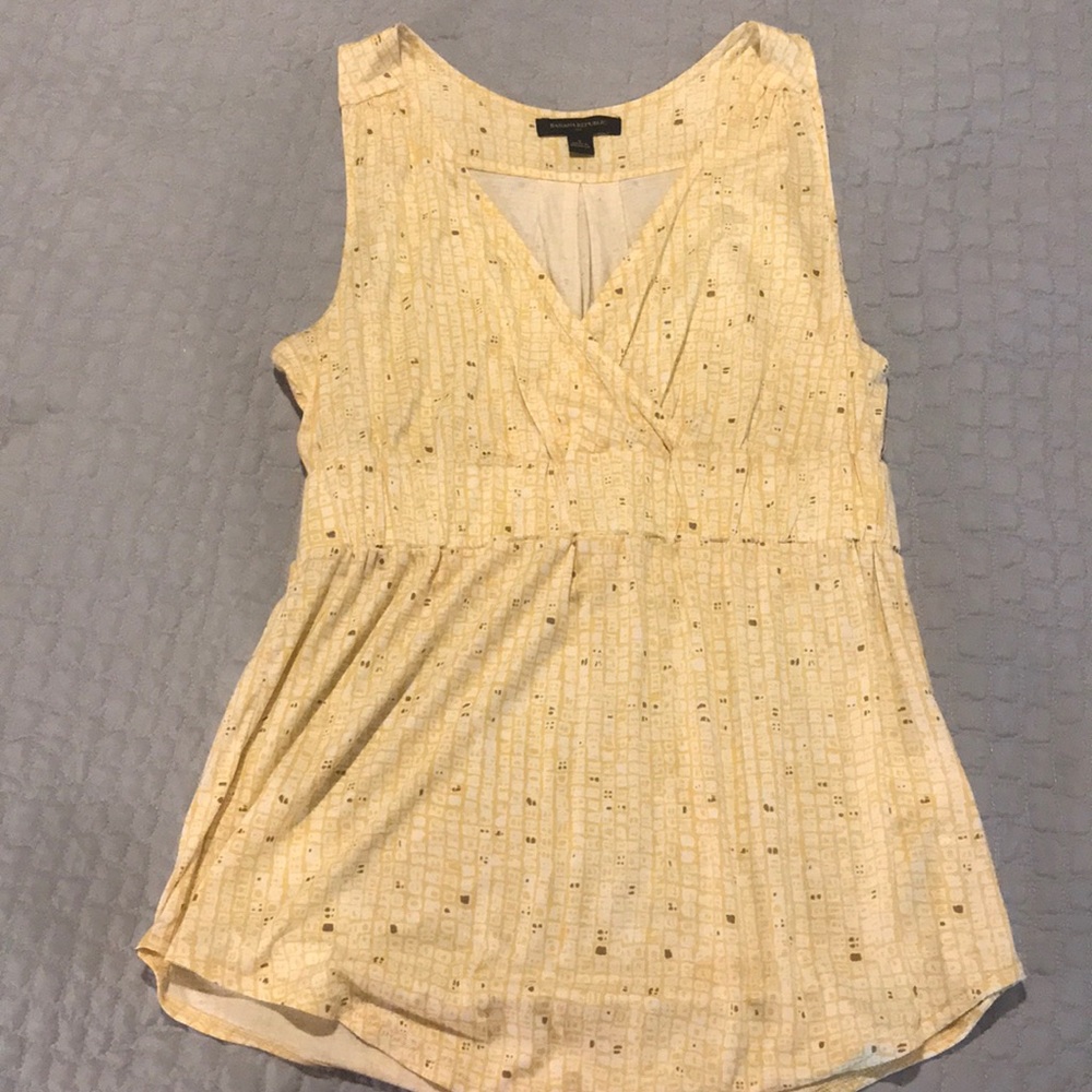 Yellow tank